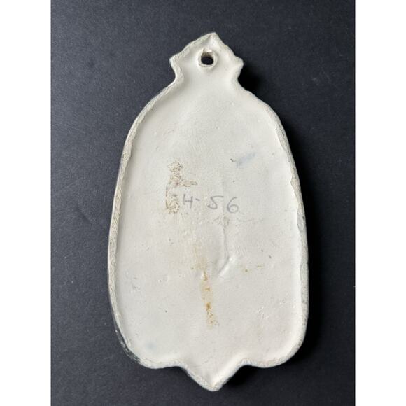 Handcrafted Ceramic Tile Ornament Wall Hanging Boho Rustic Cottagecore Whimsy - Picture 3 of 5